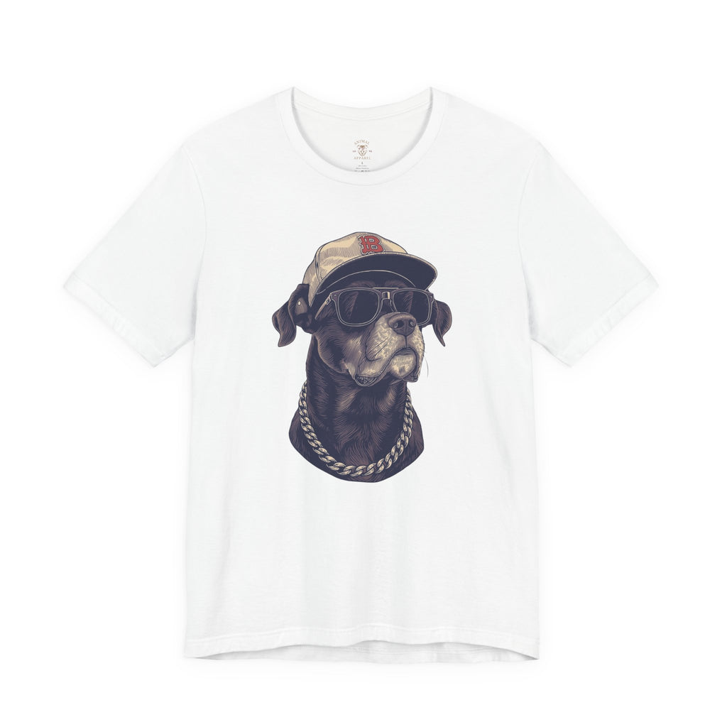 Cool Dog Graphic Tee — Graphic dog tee