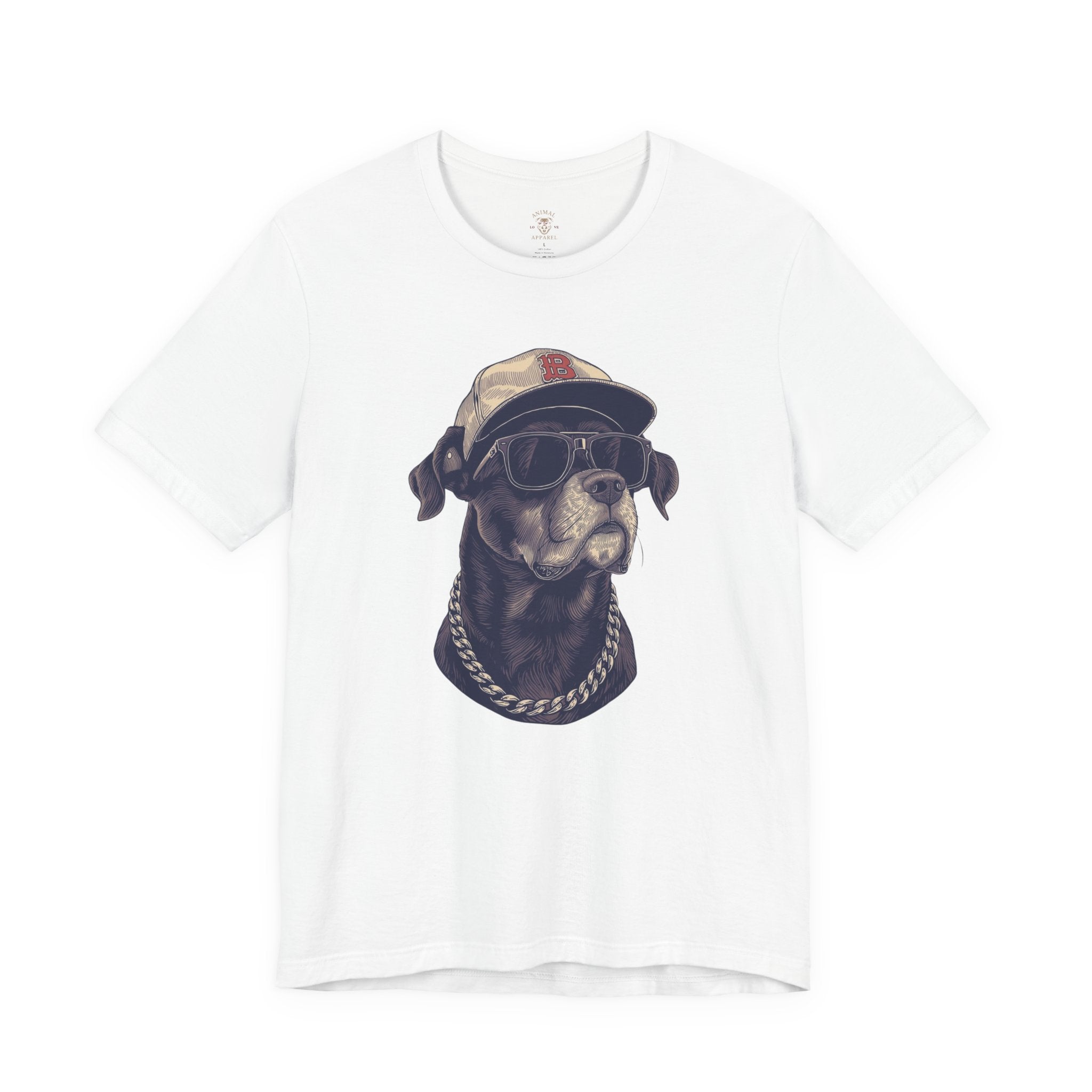 Cool Dog Graphic Tee — Graphic dog tee