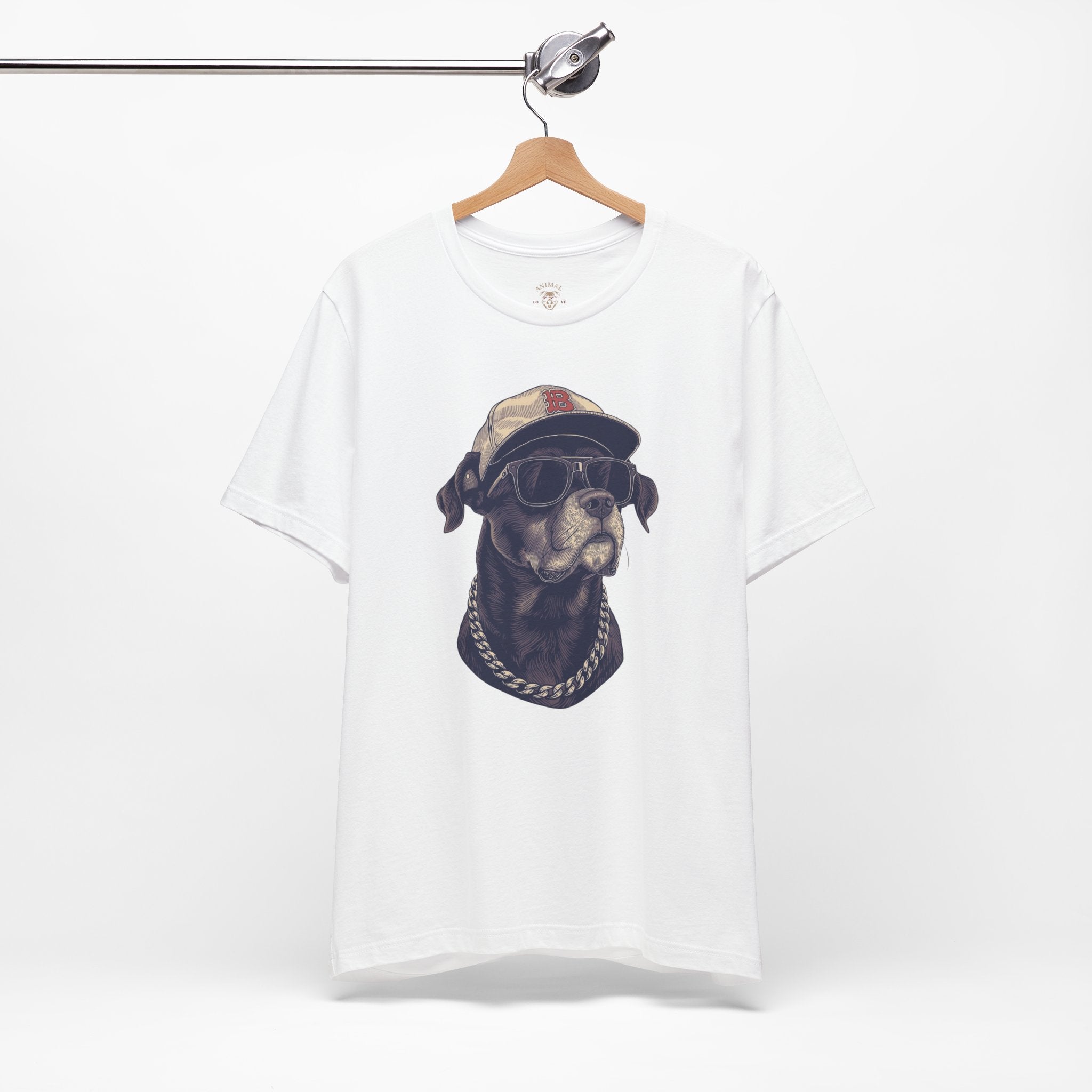 Cool Dog Graphic Tee — Graphic dog tee