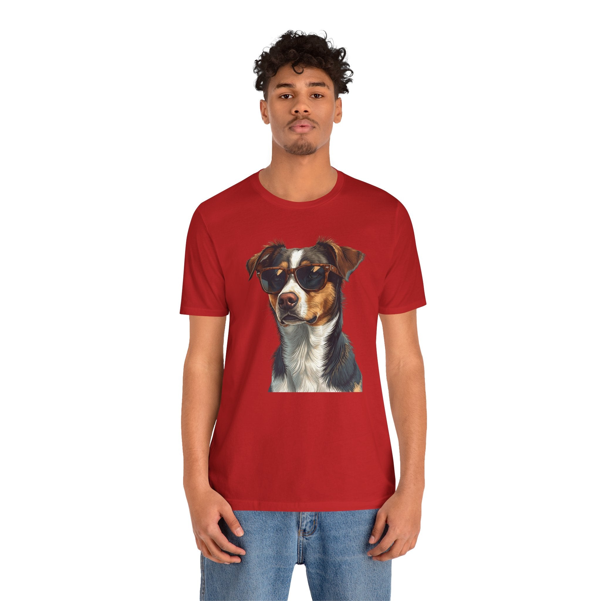 Cool Sunglasses Dog T‑Shirt - Cool Dog Graphic Tee