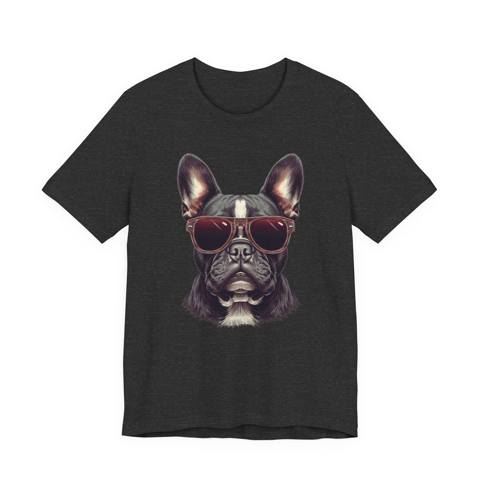 French Bulldog with Sunglasses T-Shirt