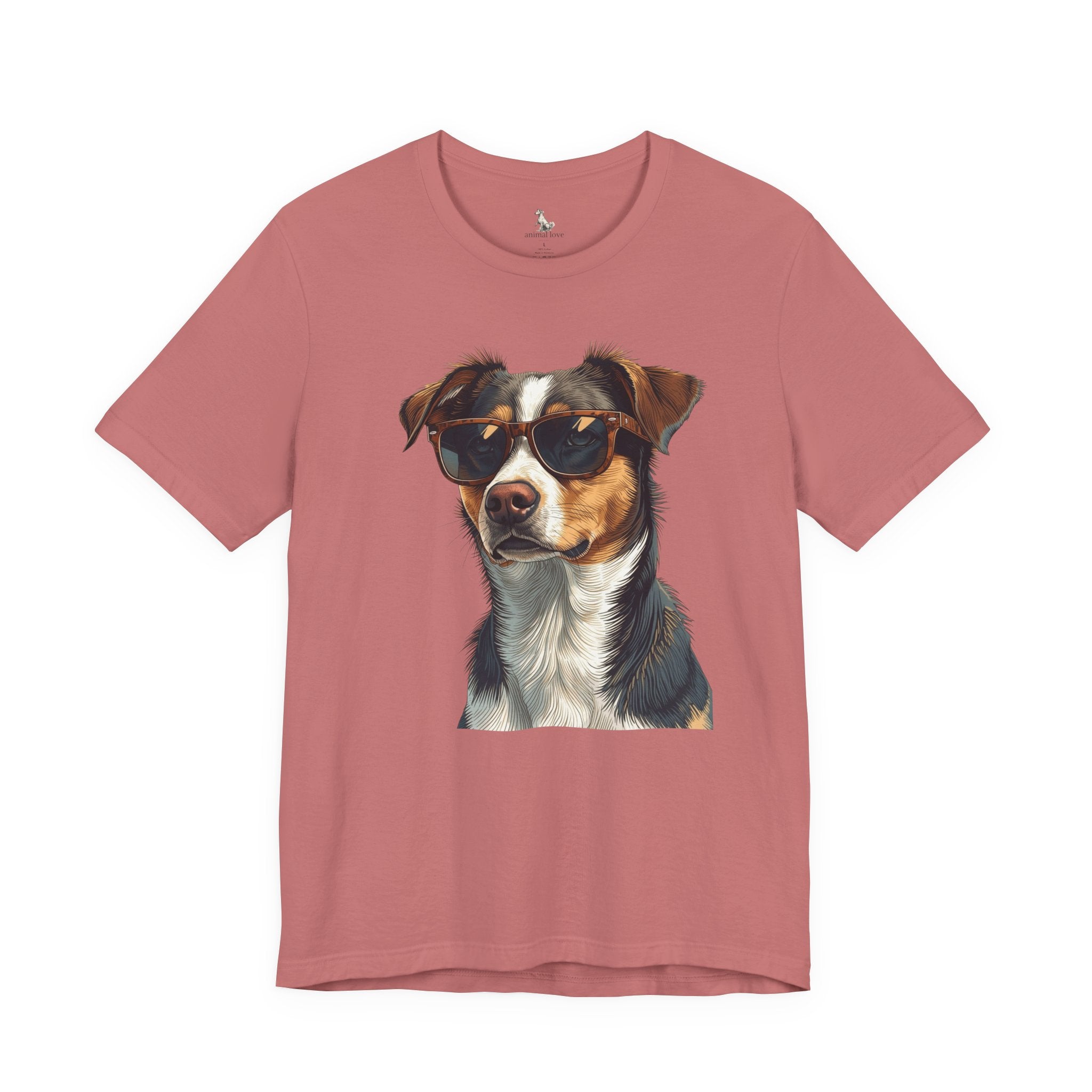 Cool Sunglasses Dog T‑Shirt - Cool Dog Graphic Tee