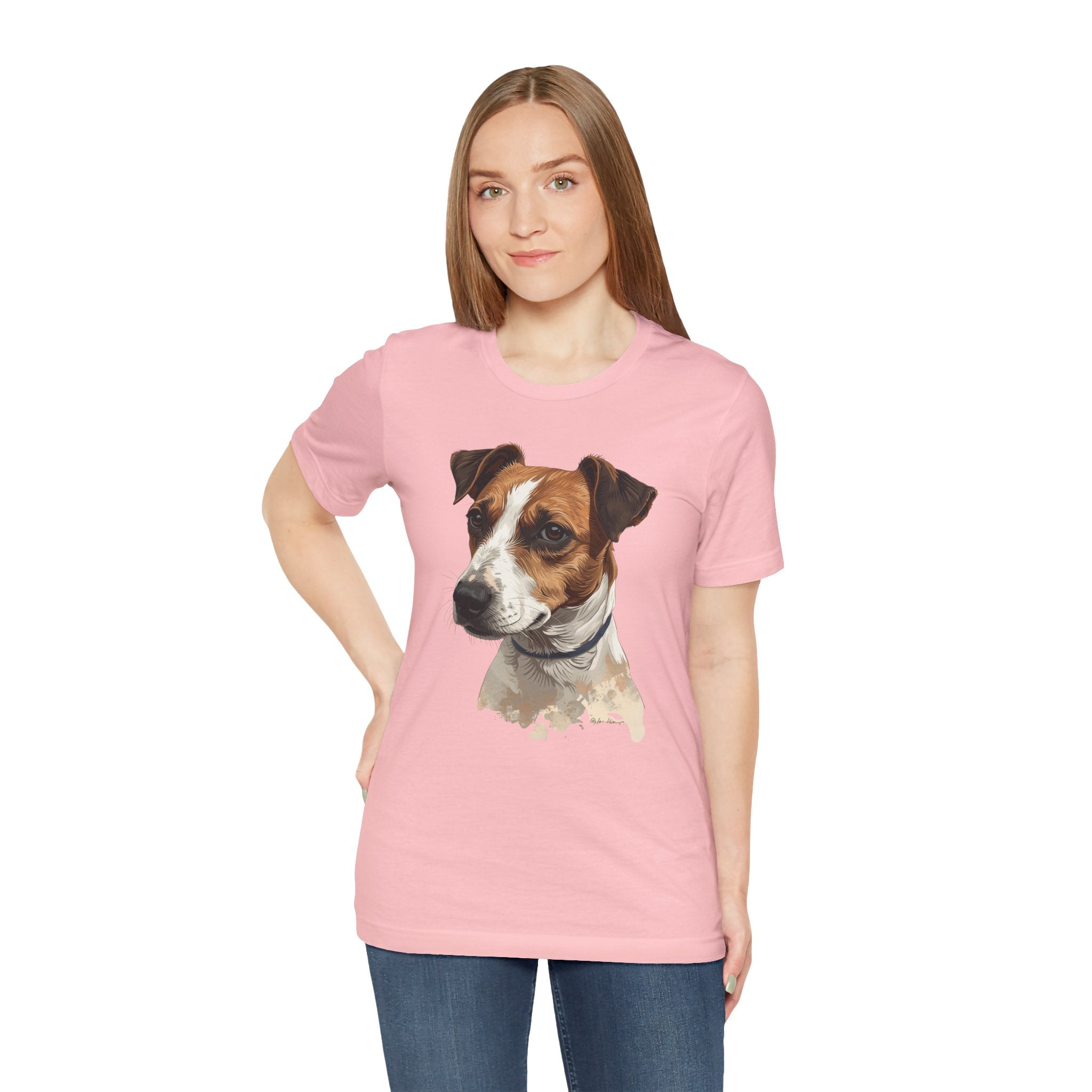 Jack Russell Terrier Watercolor T-Shirt