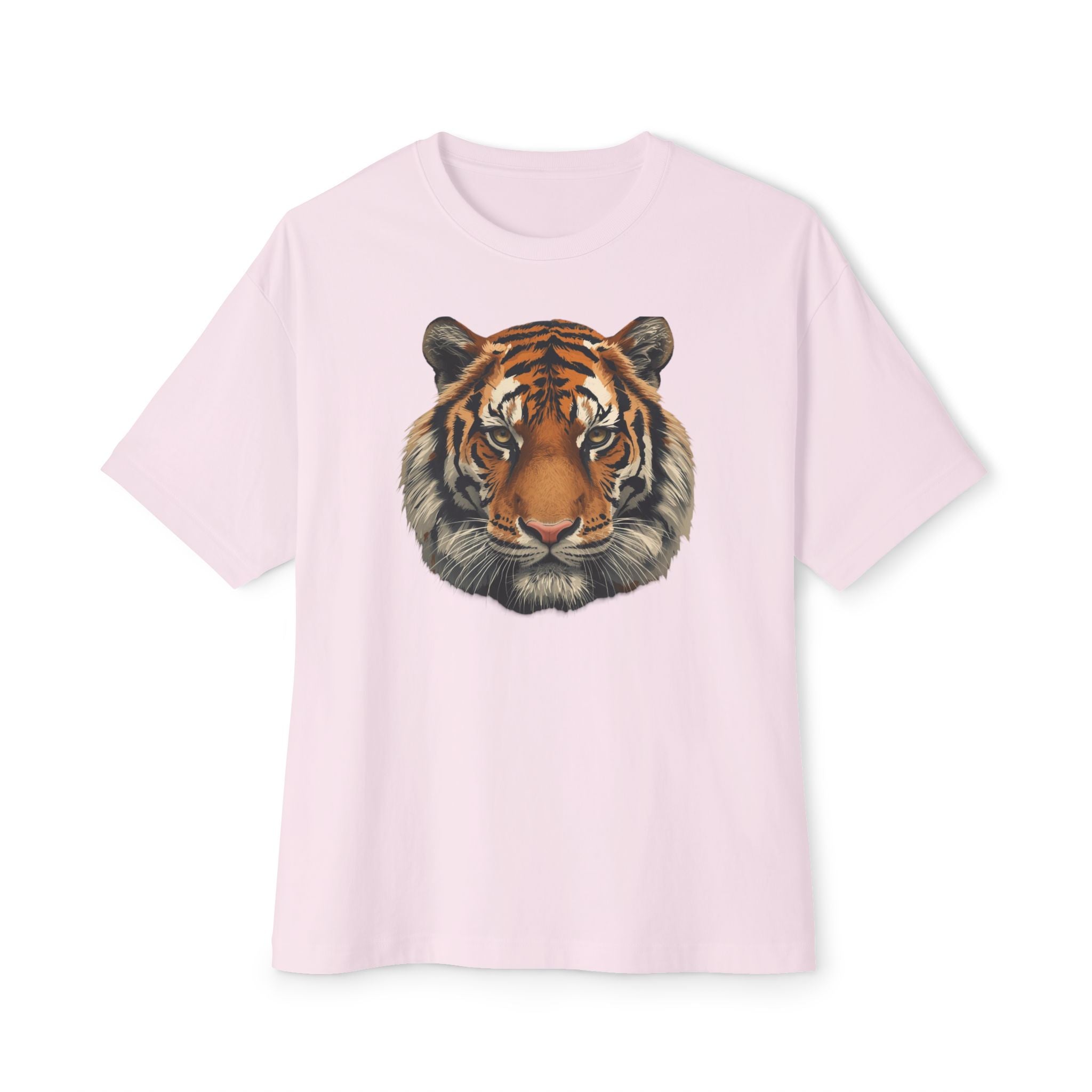 Tiger Head Graphic Tee — Vintage Realistic Big Cat T-Shirt