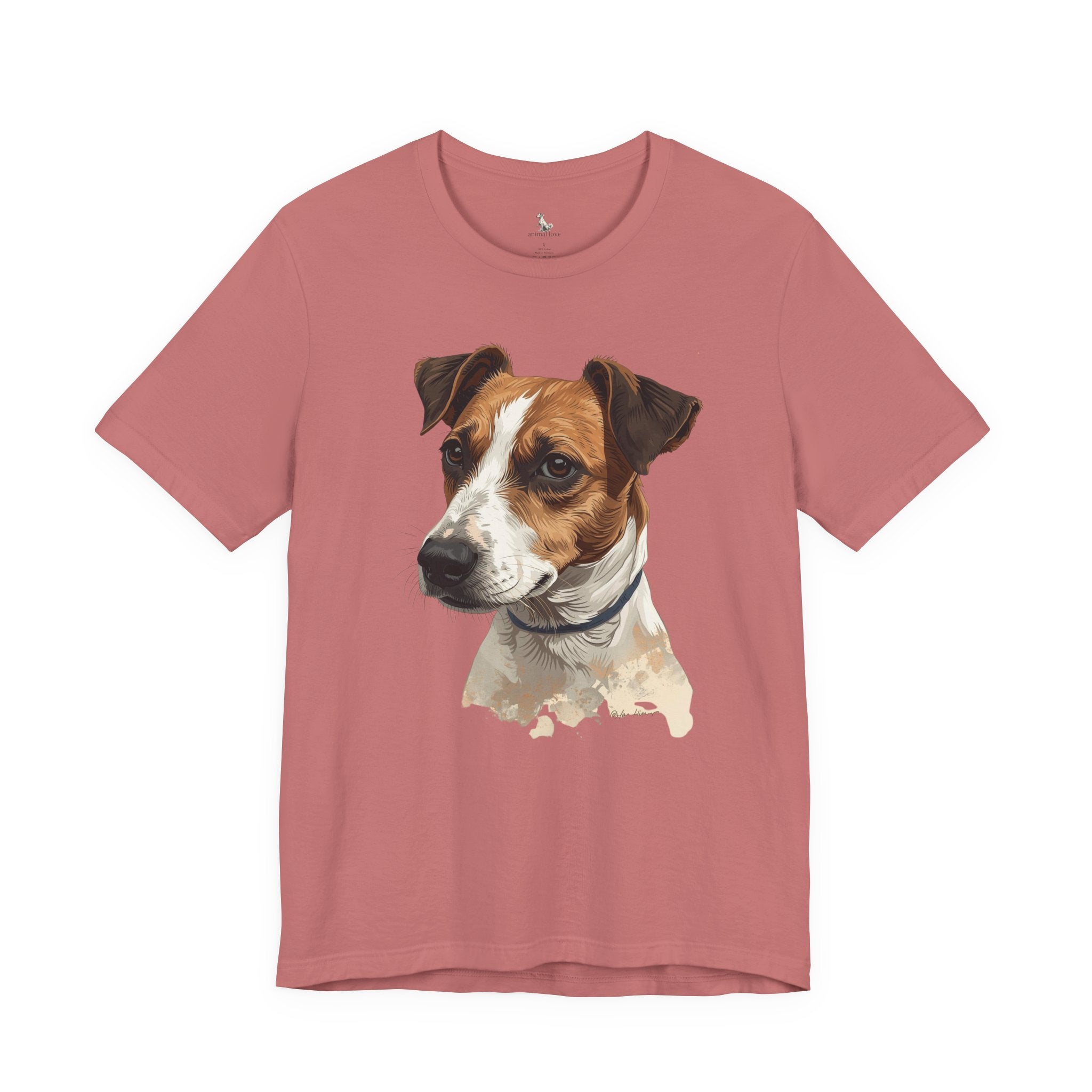 Jack Russell Terrier Watercolor T-Shirt