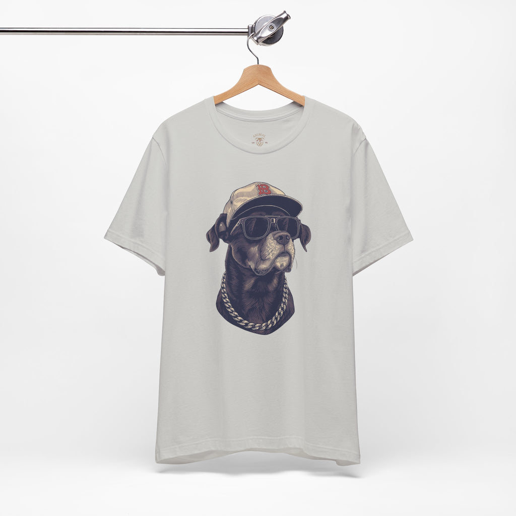Cool Dog Graphic Tee — Graphic dog tee