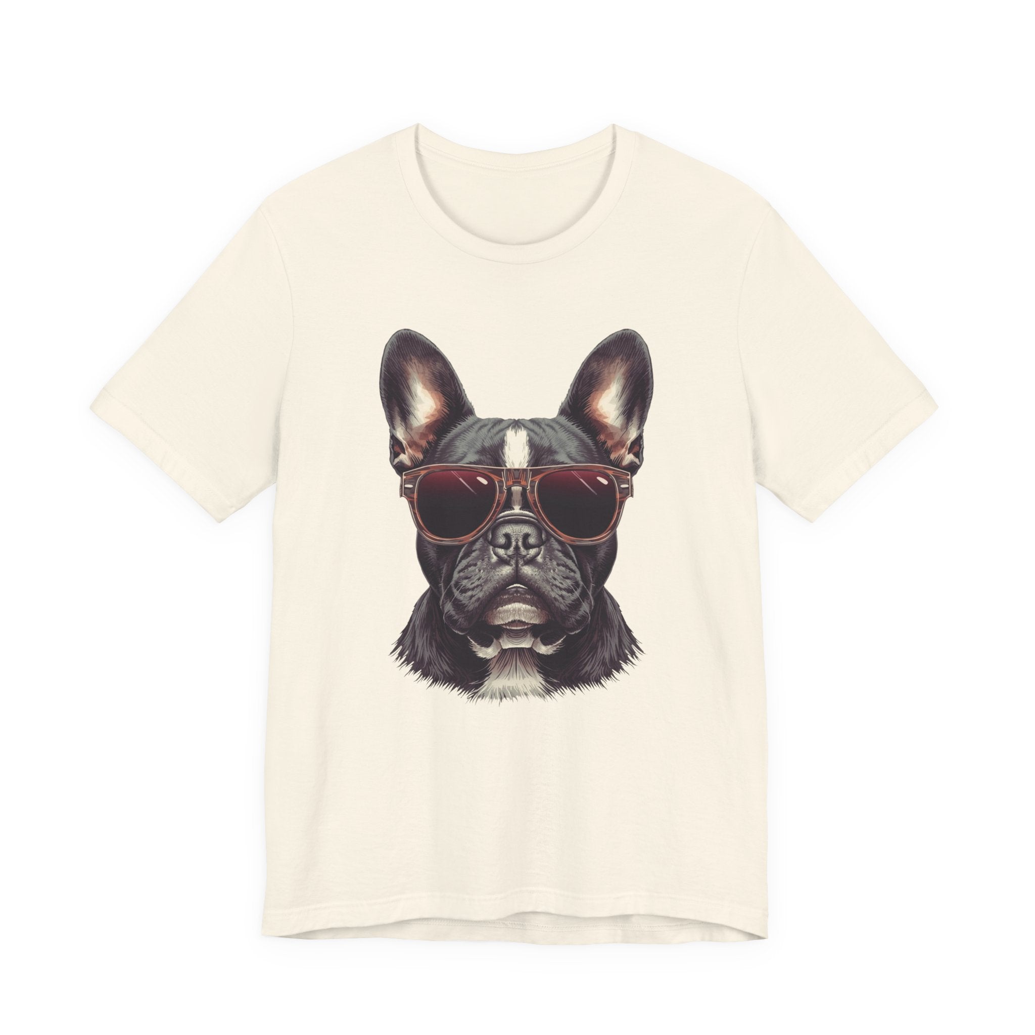 French Bulldog with Sunglasses T-Shirt