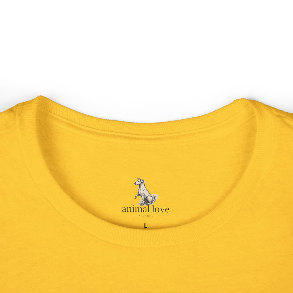 Australian Cattle Dog Floral Portrait Tee — DogLover T-Shirt Womens