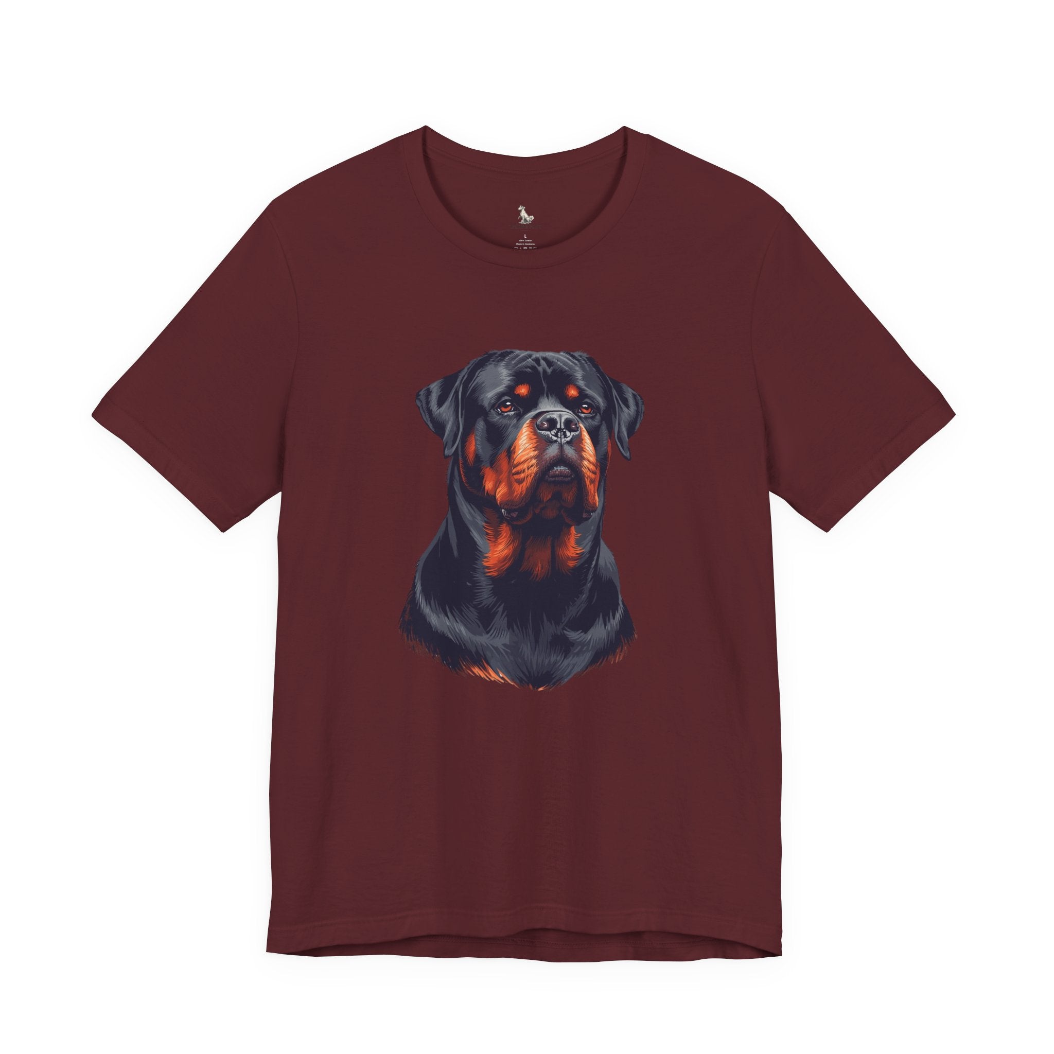 Rottweiler Portrait T-Shirt — Dog Head Tee for Rottweiler Lovers