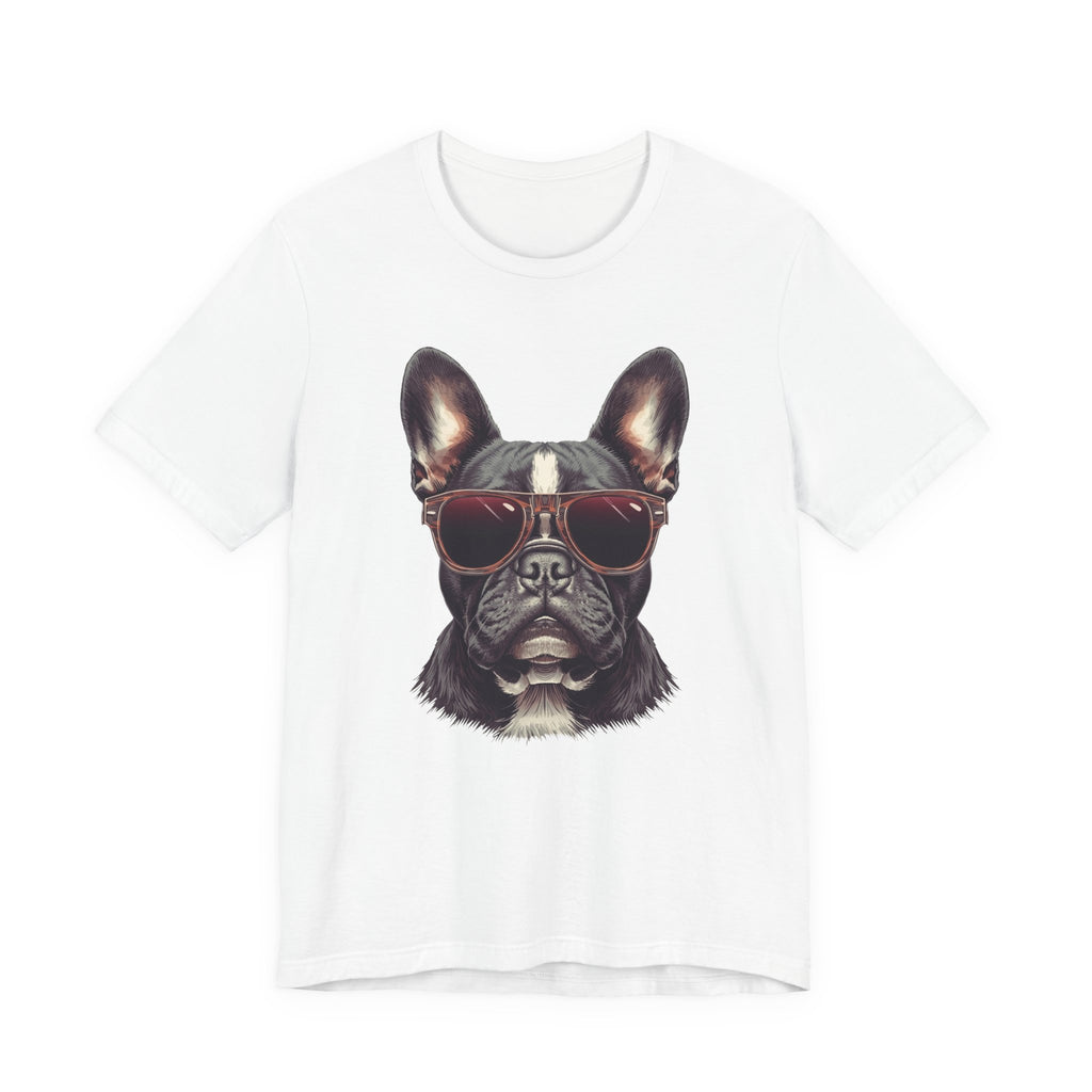 French Bulldog with Sunglasses T-Shirt