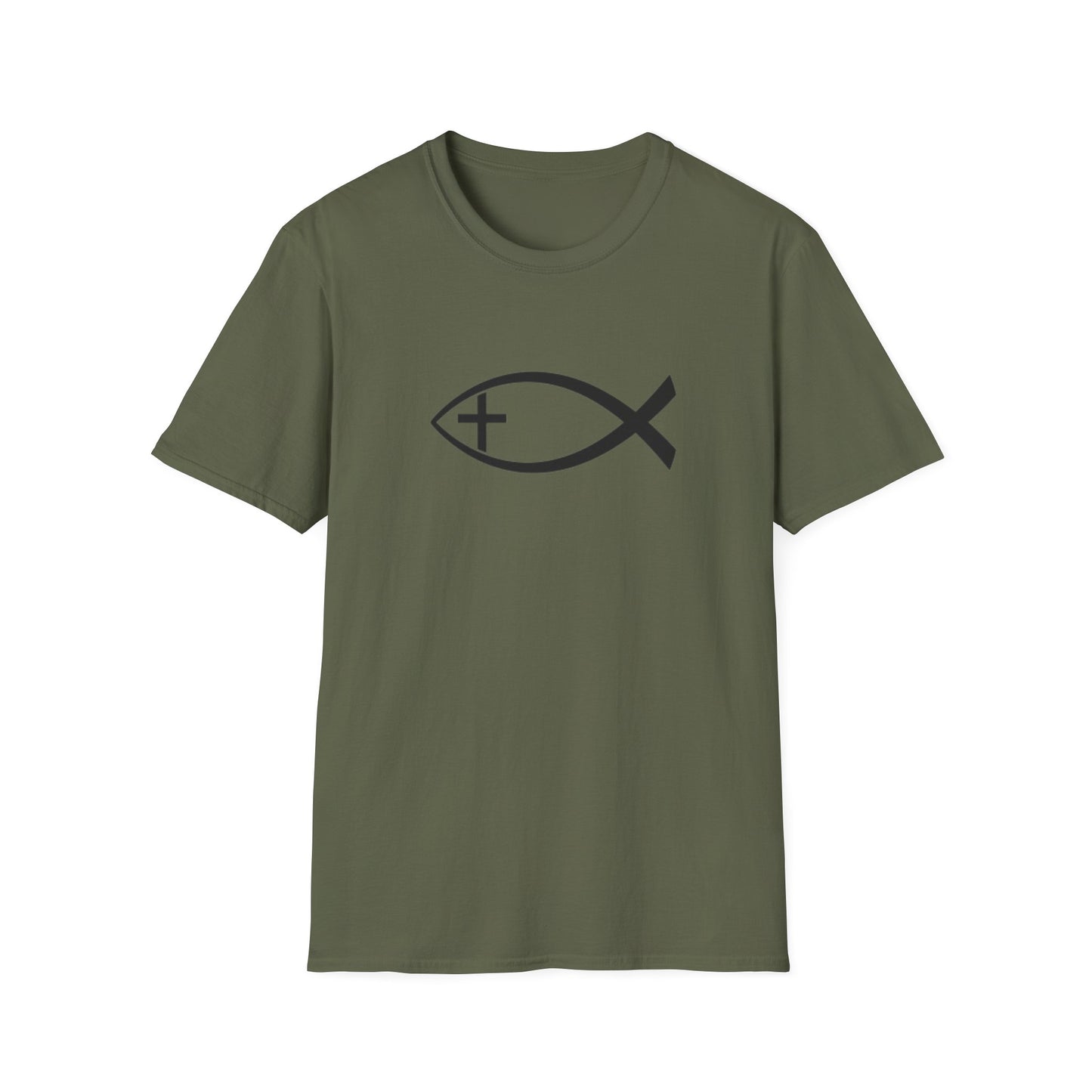 Ichthys Jesus Fish symbol T-shirt Unisex