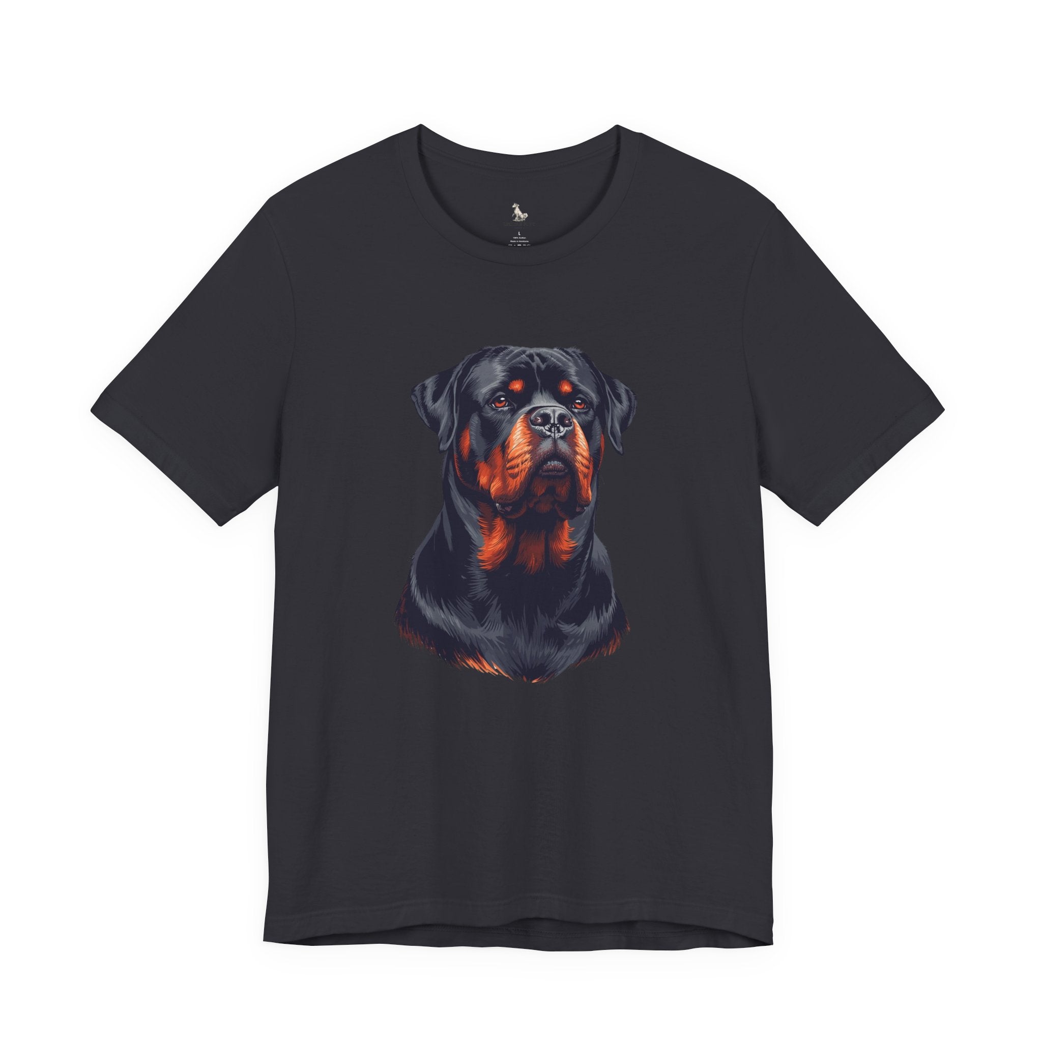 Rottweiler Portrait T-Shirt — Dog Head Tee for Rottweiler Lovers