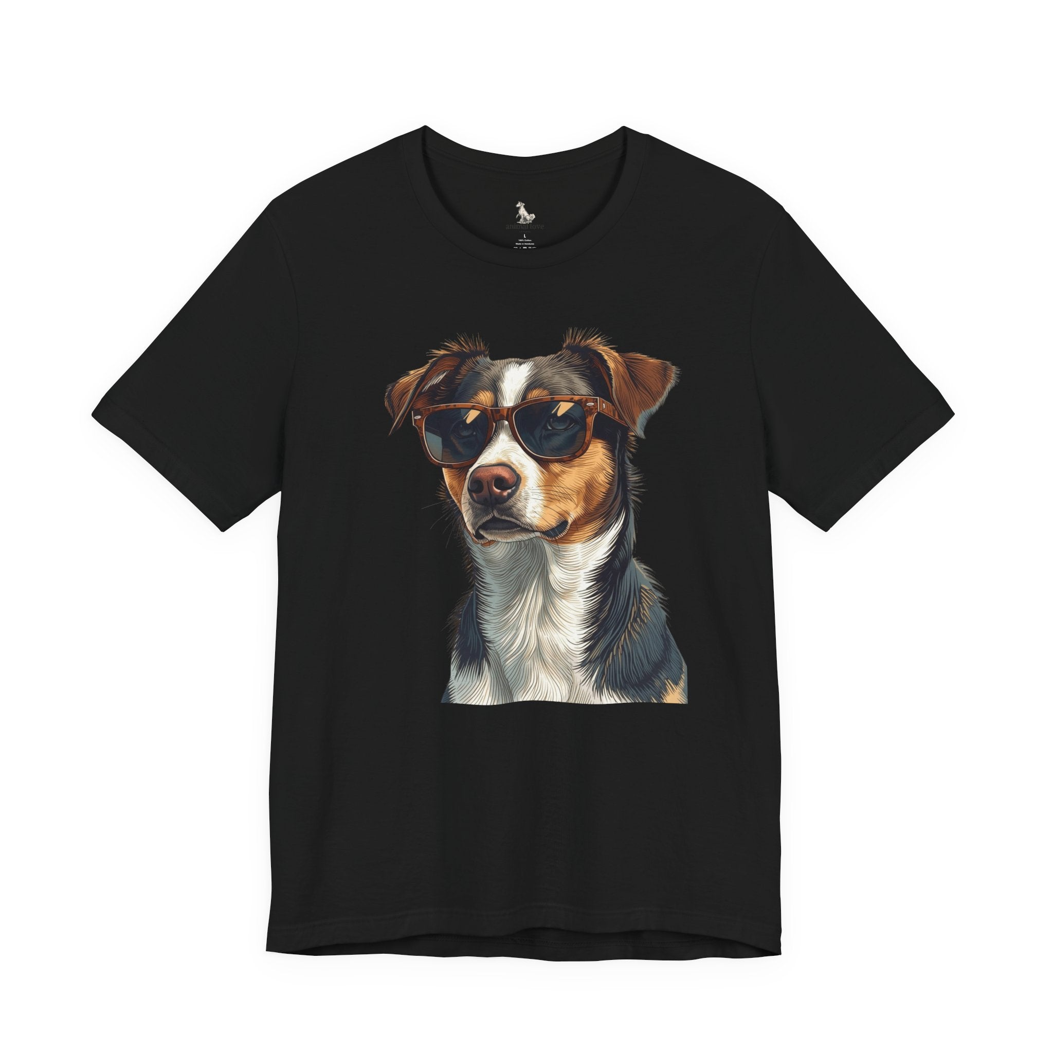 Cool Sunglasses Dog T‑Shirt - Cool Dog Graphic Tee