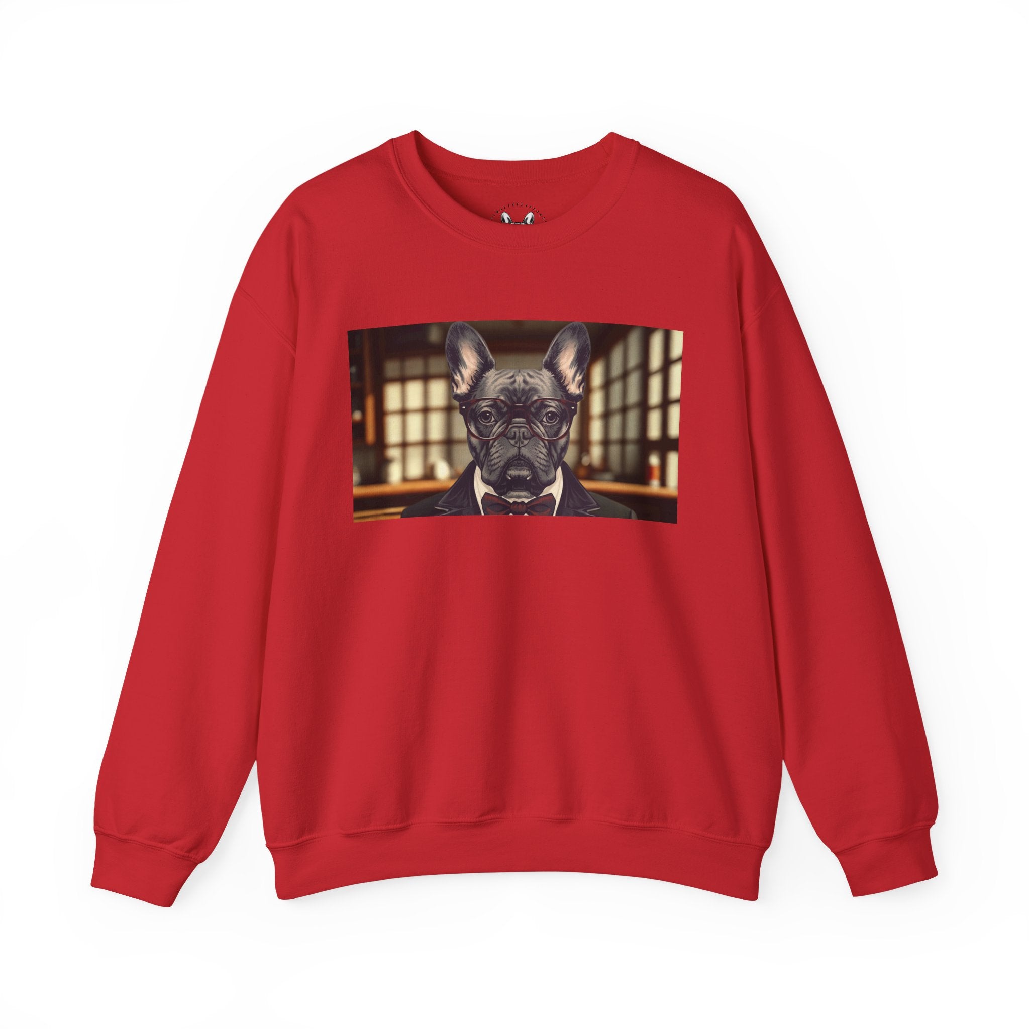 Business French Bulldog Crewneck Sweatshirt