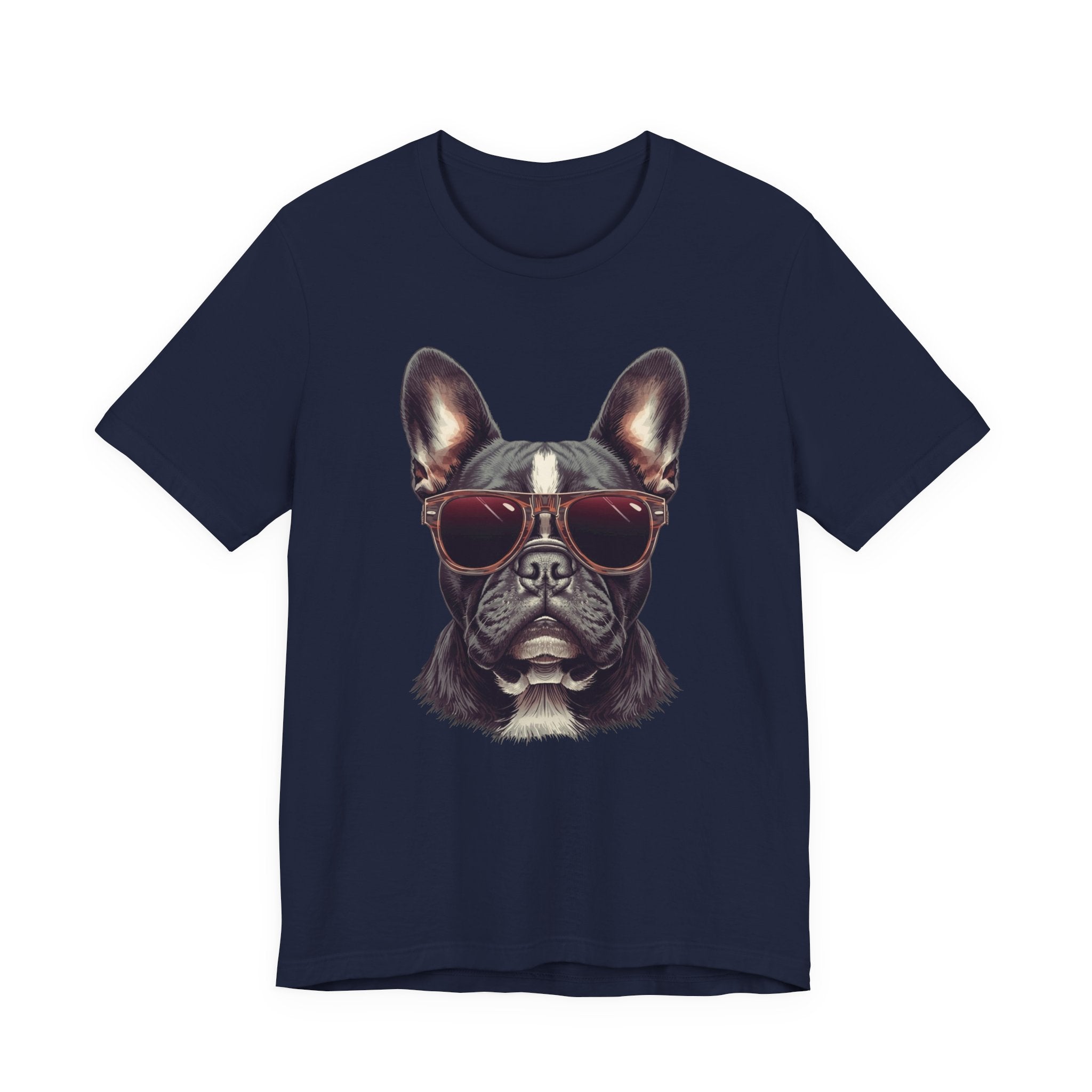 French Bulldog with Sunglasses T-Shirt