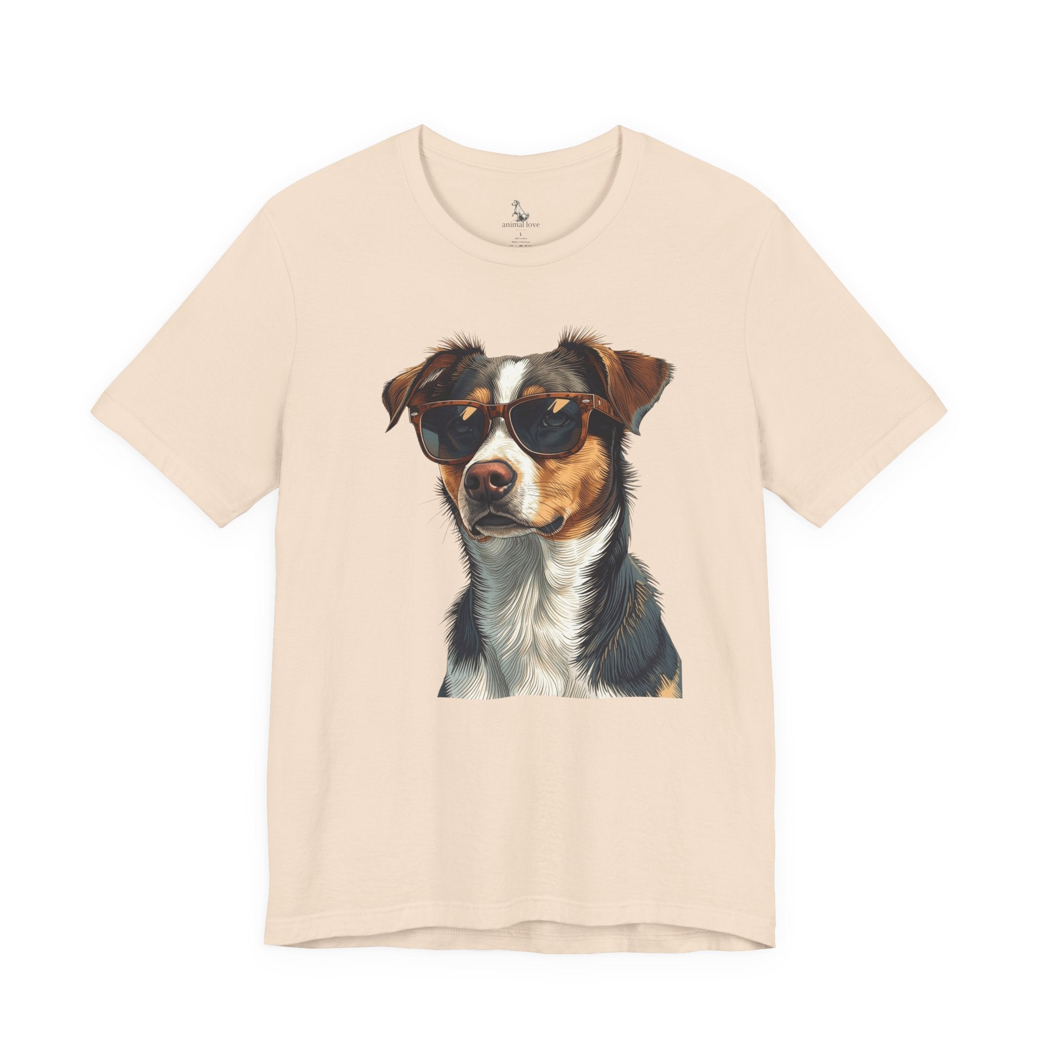 Cool Sunglasses Dog T‑Shirt - Cool Dog Graphic Tee