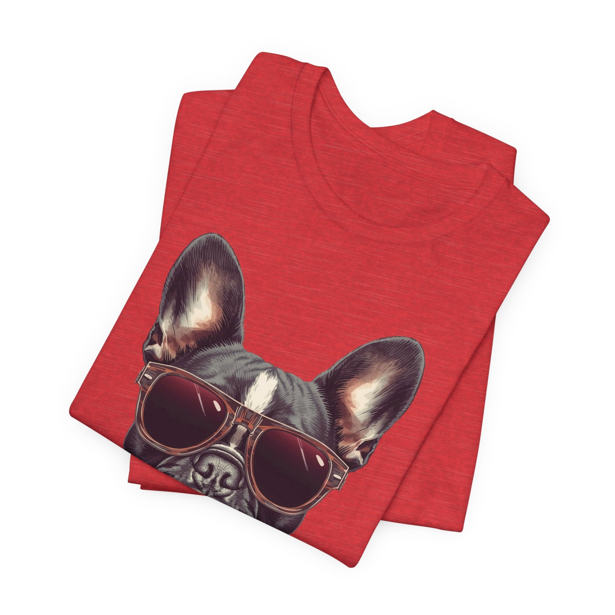 French Bulldog with Sunglasses T-Shirt