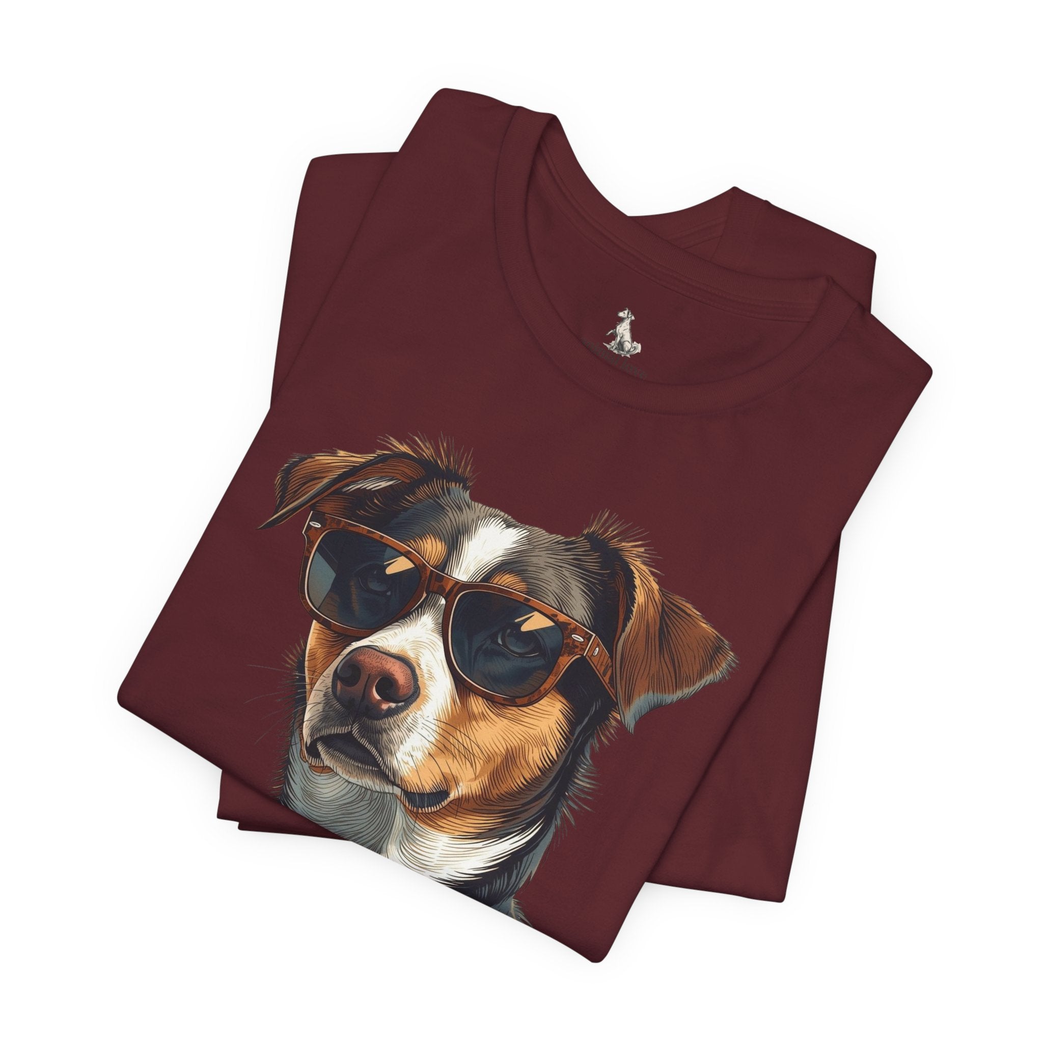 Cool Sunglasses Dog T‑Shirt - Cool Dog Graphic Tee
