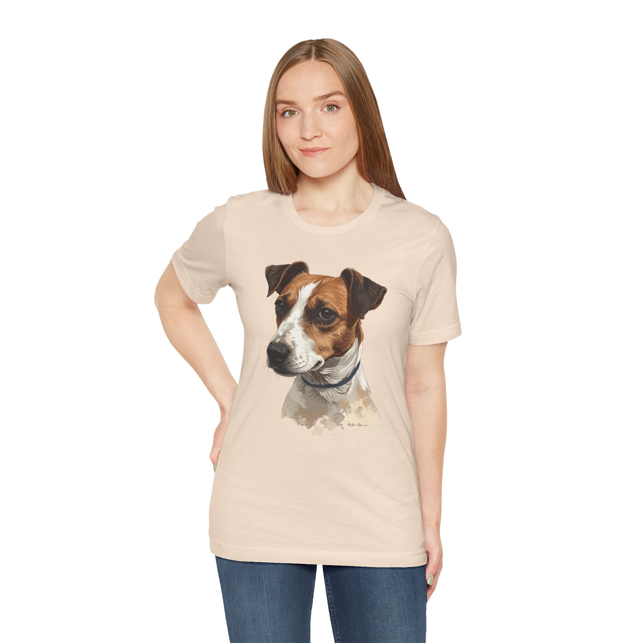 Jack Russell Terrier Watercolor T-Shirt