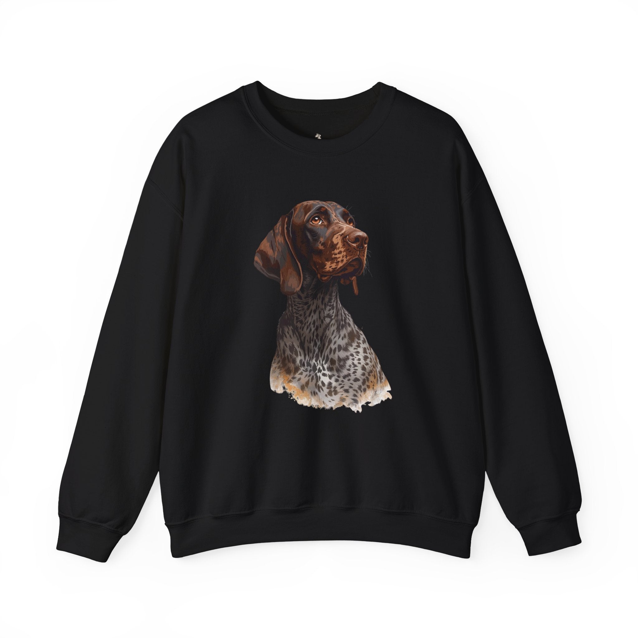 German Shorthaired Pointer Portrait Crewneck Sweatshirt