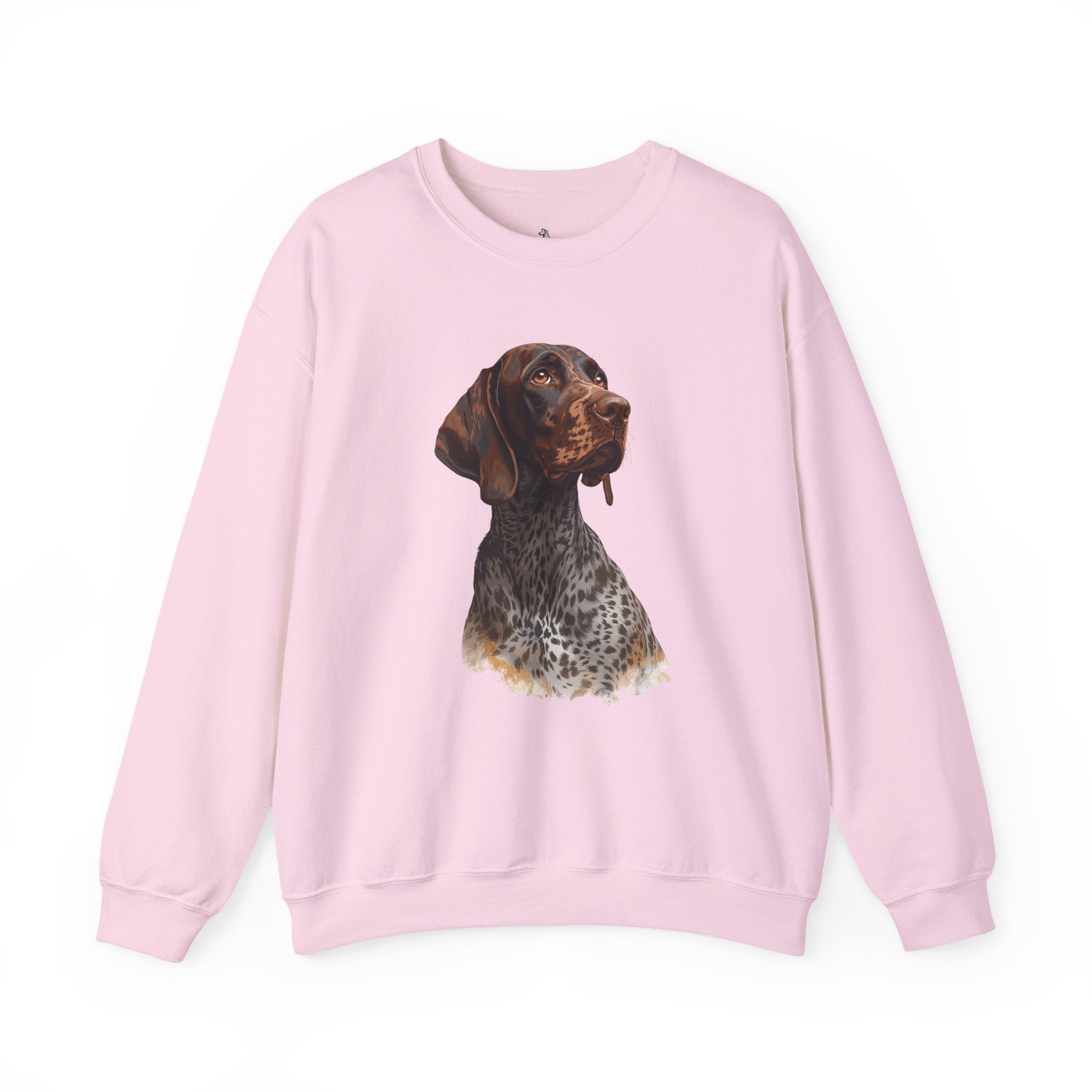German Shorthaired Pointer Portrait Crewneck Sweatshirt