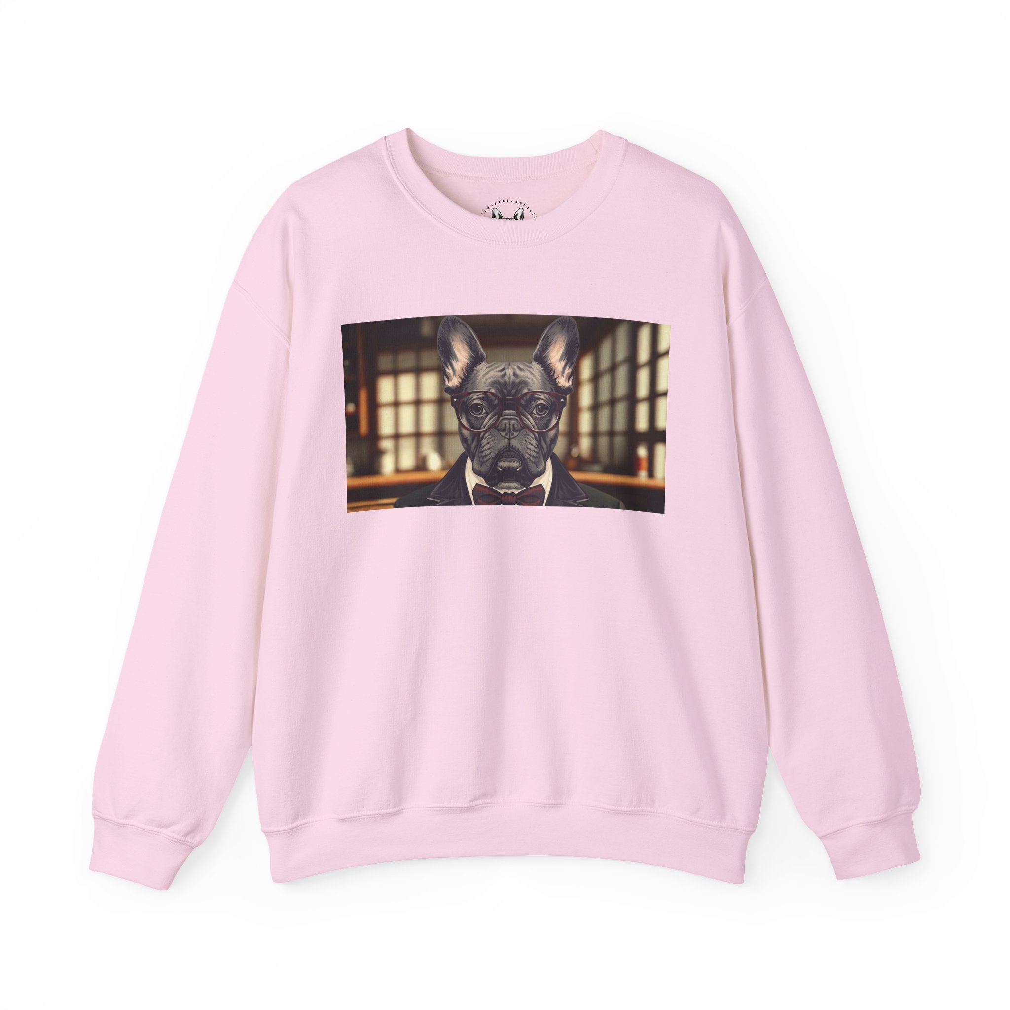Business French Bulldog Crewneck Sweatshirt