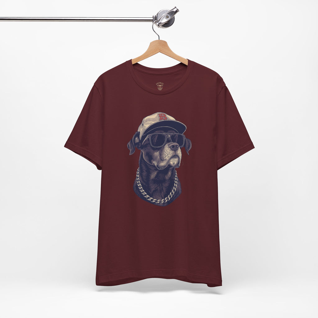 Cool Dog Graphic Tee — Graphic dog tee