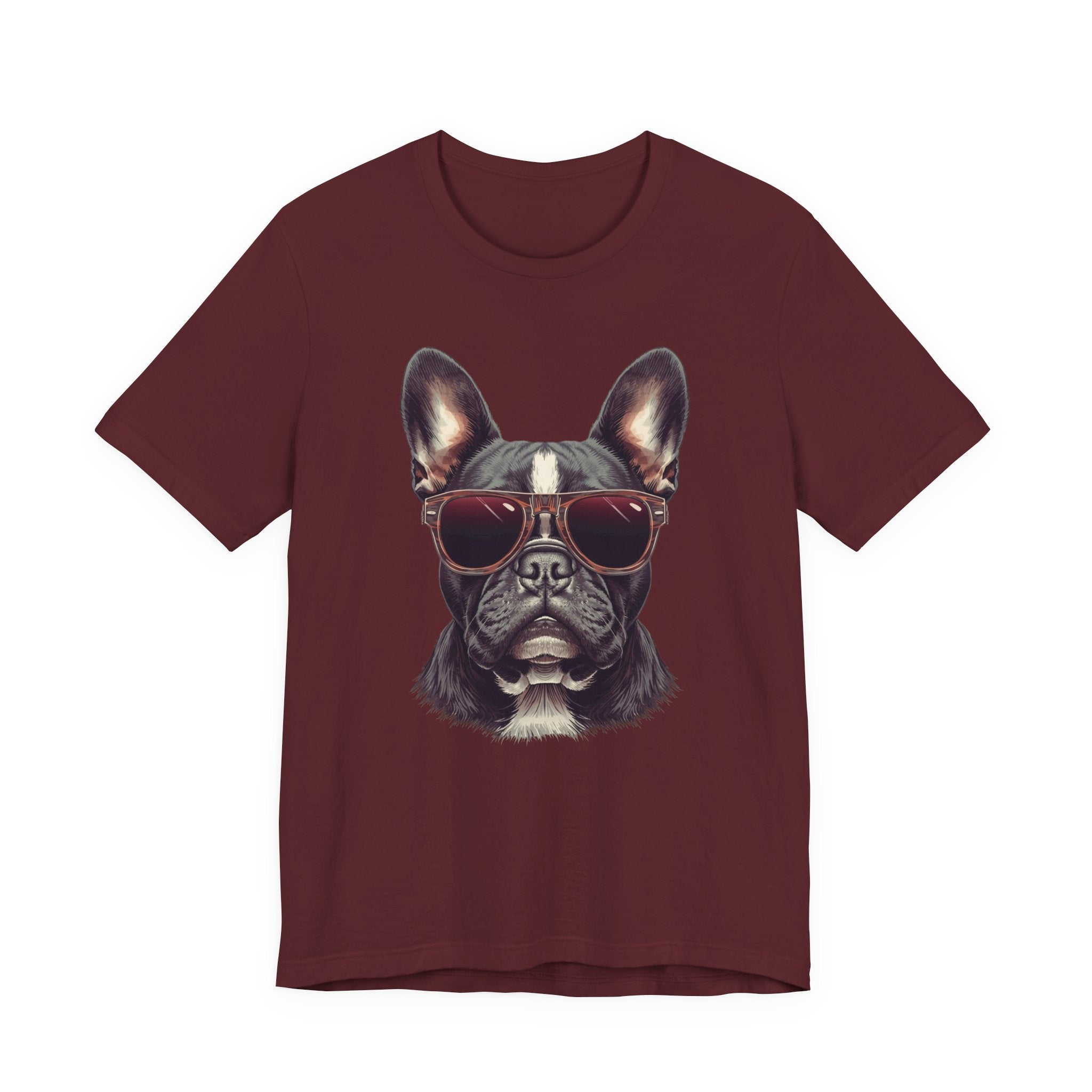 French Bulldog with Sunglasses T-Shirt