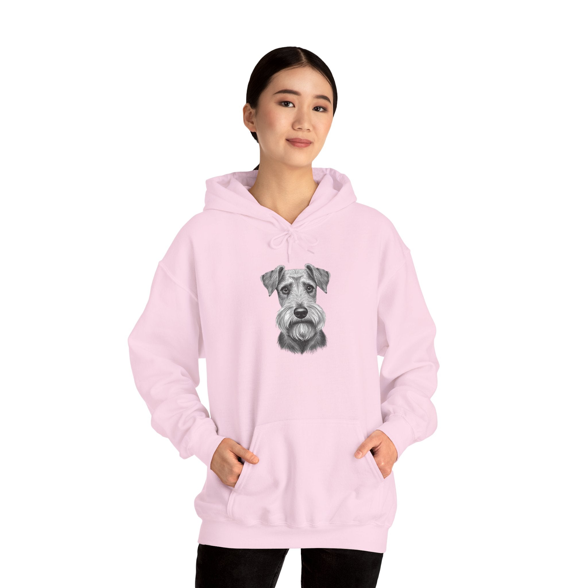 Airedale Terrier Hoodie - Realistic Dog Portrait Sweatshirt for Pet Lovers