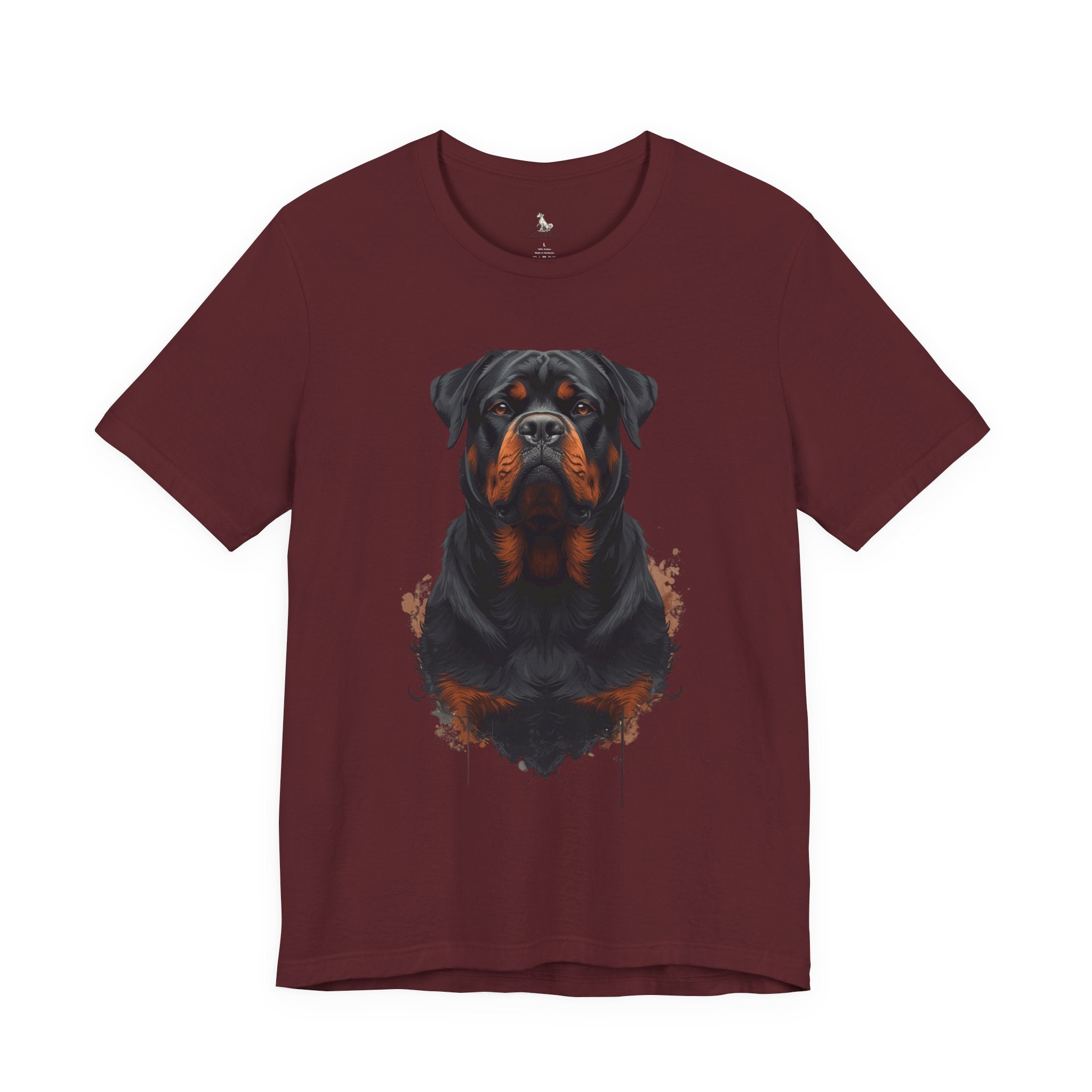 Rottweiler Portrait T‑Shirt — Realistic Dog Lover Tee