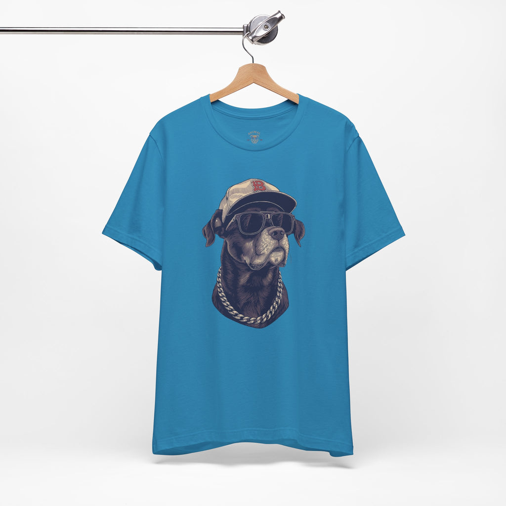 Cool Dog Graphic Tee — Graphic dog tee