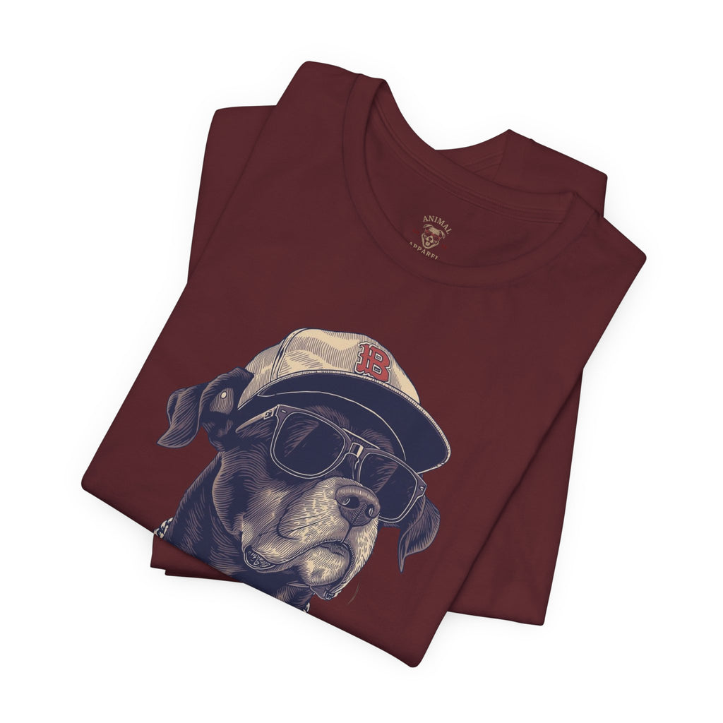 Cool Dog Graphic Tee — Graphic dog tee