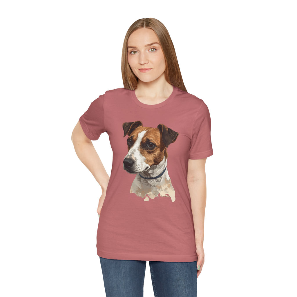 Jack Russell Terrier Watercolor T-Shirt