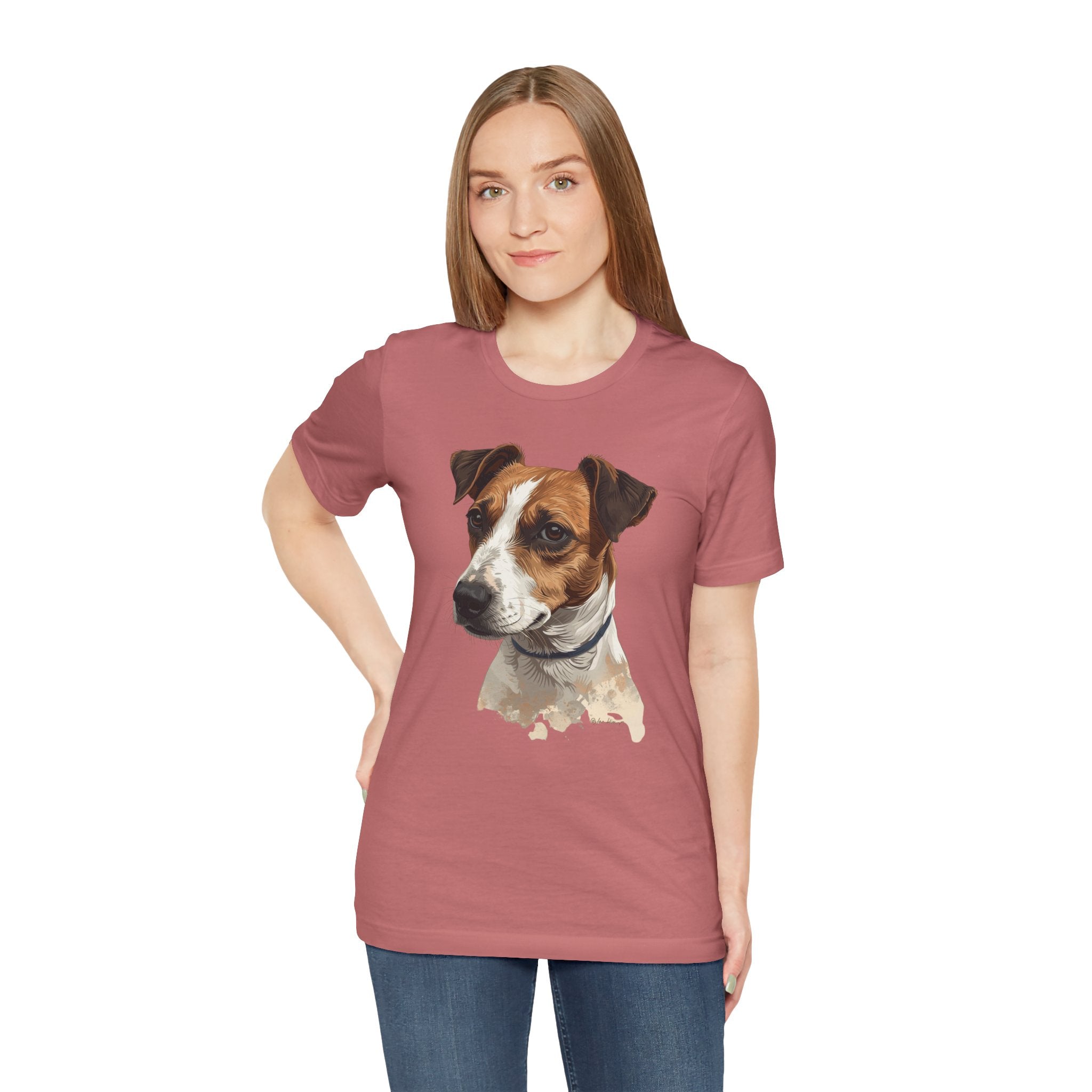 Jack Russell Terrier Watercolor T-Shirt