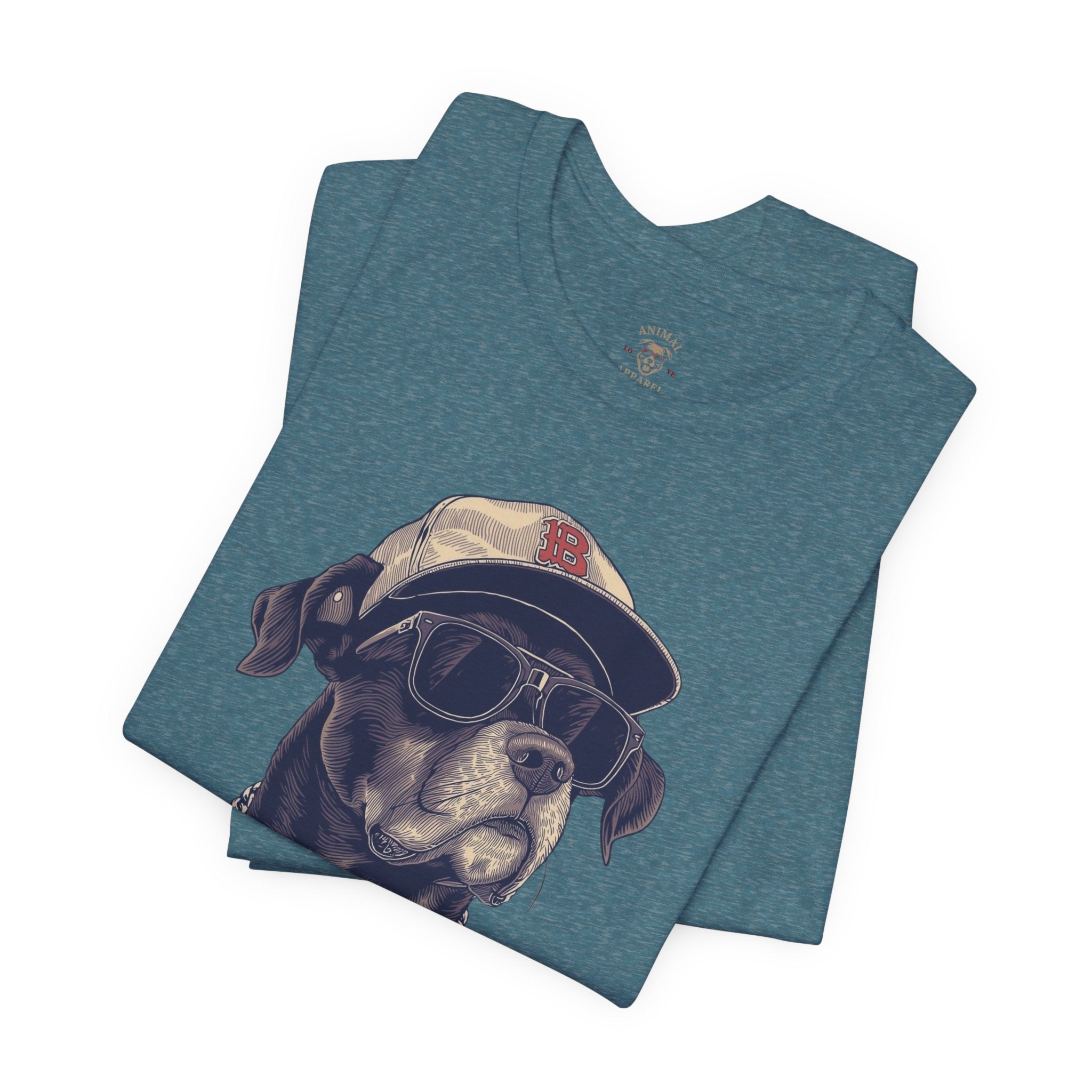 Cool Dog Graphic Tee — Graphic dog tee