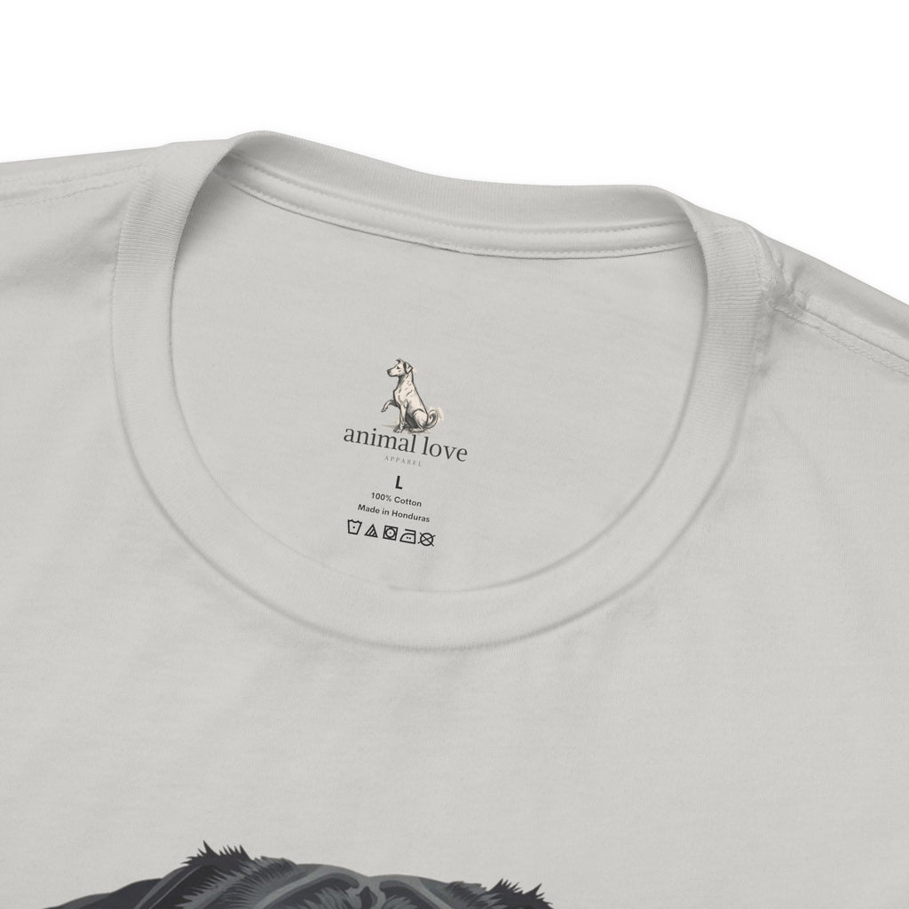 Rottweiler Portrait T‑Shirt — Realistic Dog Lover Tee